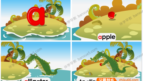 自然拼读动画《PhonicsLand幼儿自然拼读26字母》全26集