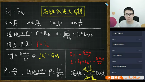 【于鲲鹏物理】于鲲鹏高一物理目标自招综评班-2020年寒假