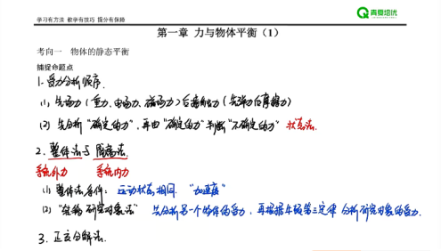 【舟道物理】2024届高三物理 舟道高考物理二轮复习系统班