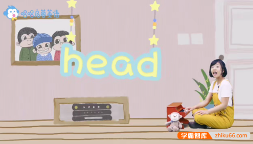 《唱唱启蒙英语：身体认知课》英语启蒙超强律动儿歌| 身体部位认知儿歌