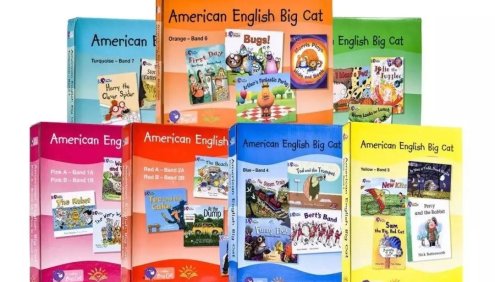 《柯林斯大猫Big Cat》分级阅读1-11级绘本+音频+课件+红黄蓝绿录播课