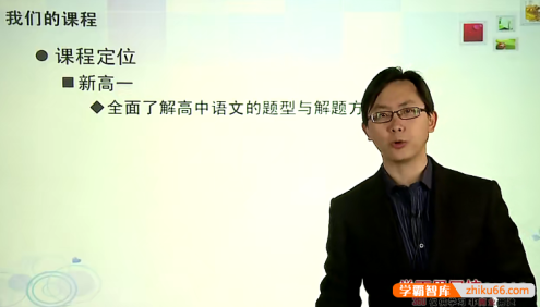 【刘纯语文】刘纯40课时全面了解高中语文的题型与解题方法