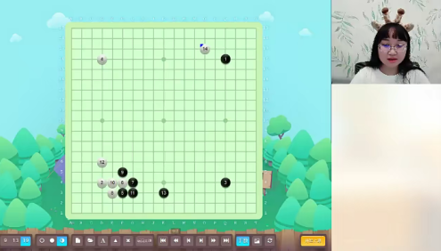 【爱棋道】翁帅娜老师围棋I-2集训班(一期+二期)