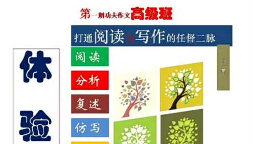 非常老师功夫作文高级班课程