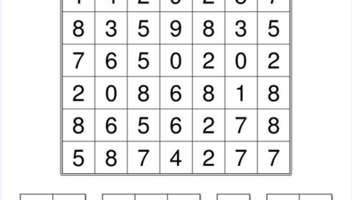 《注意力训练-数字划消》PDF文档