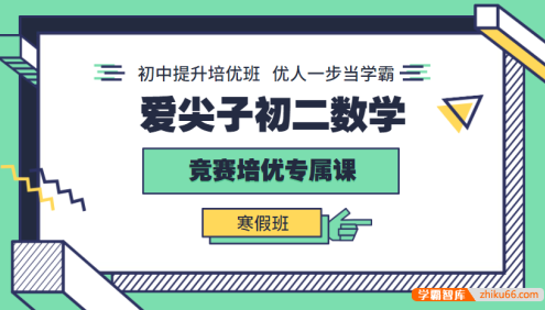 爱尖子初二数学竞赛培优专属课寒假班(崔伟文、张明宇)