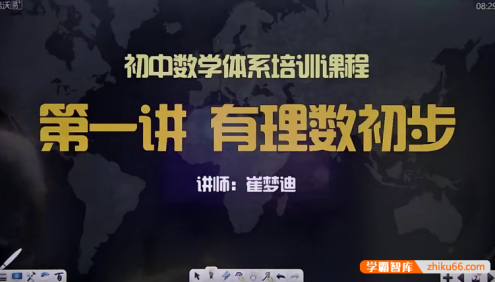 【崔梦迪数学】崔梦迪初一数学兴趣班-2019暑假