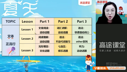 【麻雪玲英语】2023届麻雪玲初二英语系统班-2022暑假