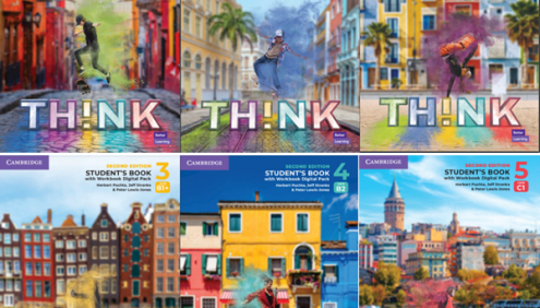 剑桥英语王牌教材《Think》第2版,含学生用书、教师用书、练习册以及配套音视频