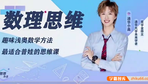 2024年抖音同款清华小高数理思维家长课L6小学阶段提升数学思维