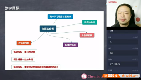 【郑瑞化学】2021届郑瑞高一化学目标清北班-2020秋季