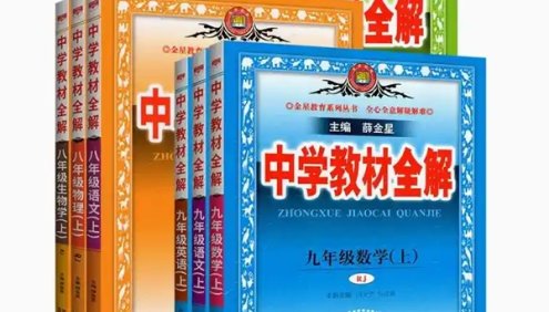 《薛金星中学教材全解》《初中教材同步作文全解》初中七八九年级上下册