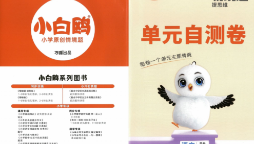 2025春小学语文1-6年级(下册)《小白鸥情境题》PDF文档含答案