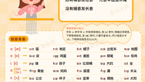 雪梨老师《小学英语王炸学习资料包》