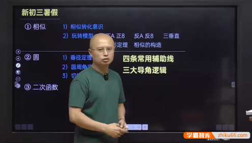 【马哥初中数学】2024年马哥新初三数学暑假班(15节带讲义)