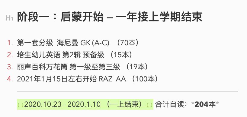 零基础大童英语启蒙一年复盘(已读1648本,目前读桥梁书)
