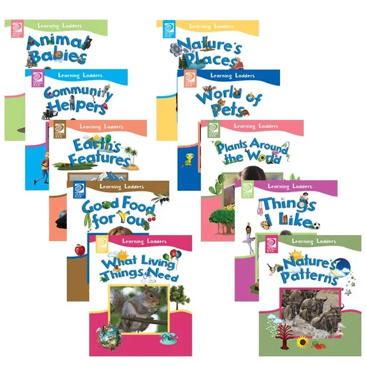 美国小学经典科普读本《Learning Ladders》1-3级含音频,知识竟可这么有趣味!