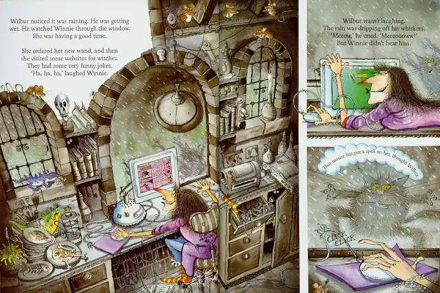 牛津经典绘本Winnie the Witch女巫温妮英文绘本PDF+音频mp3+动画MP4视频