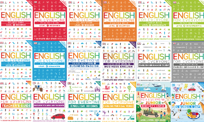 DK 人人学英语 English for Everyone最全合集20本（PDF）
