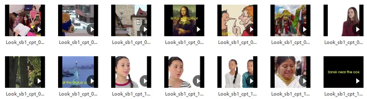 国家地理《Look》全套7个级别学生书+练习册+答案+视频+音频（PDF）
