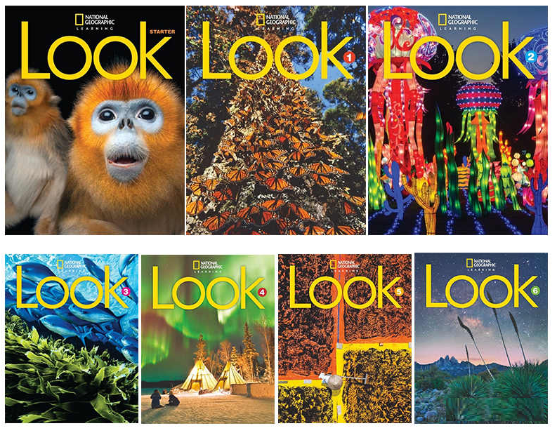 国家地理《Look》全套7个级别学生书+练习册+答案+视频+音频（PDF）