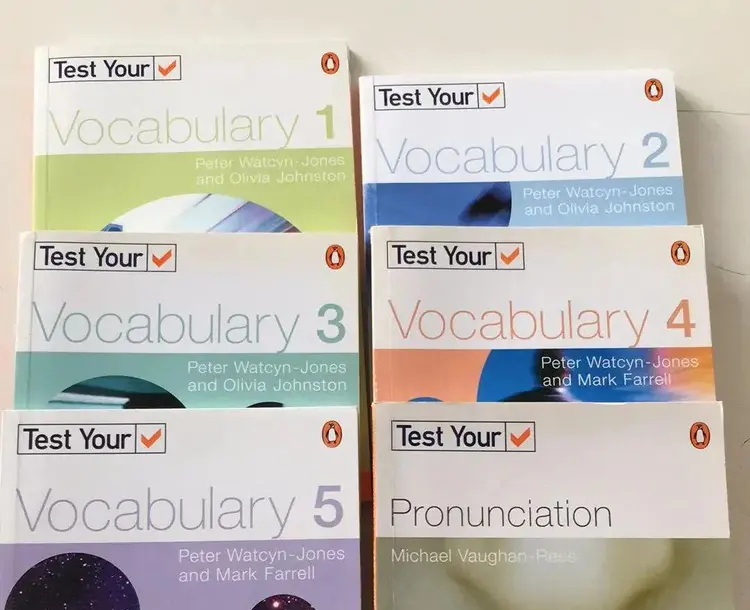 强大的词汇测试练习 Test Your Vocabulary 全5册，胜过死记硬背100倍(PDF)