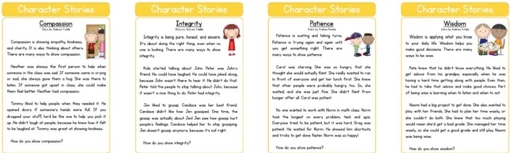 美国Have Fun Teaching《阅读题卡Worksheets》7大主题-PDF