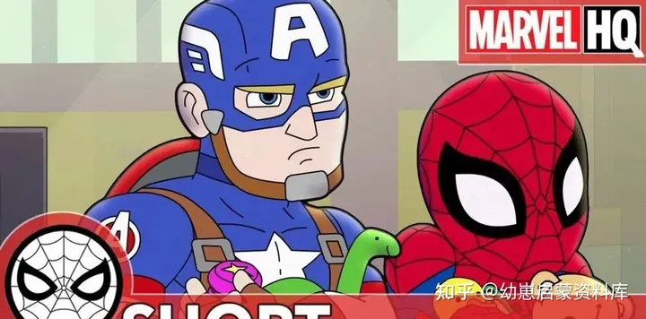 更适合低龄孩子的漫威动画《Marvel Super Hero Adventures》,双语故事集+20集英文动画
