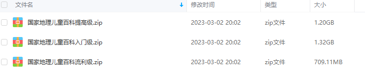 科普启蒙分级读物!4-16岁儿童读物《国家地理儿童百科》全套PDF+音频+练习册!
