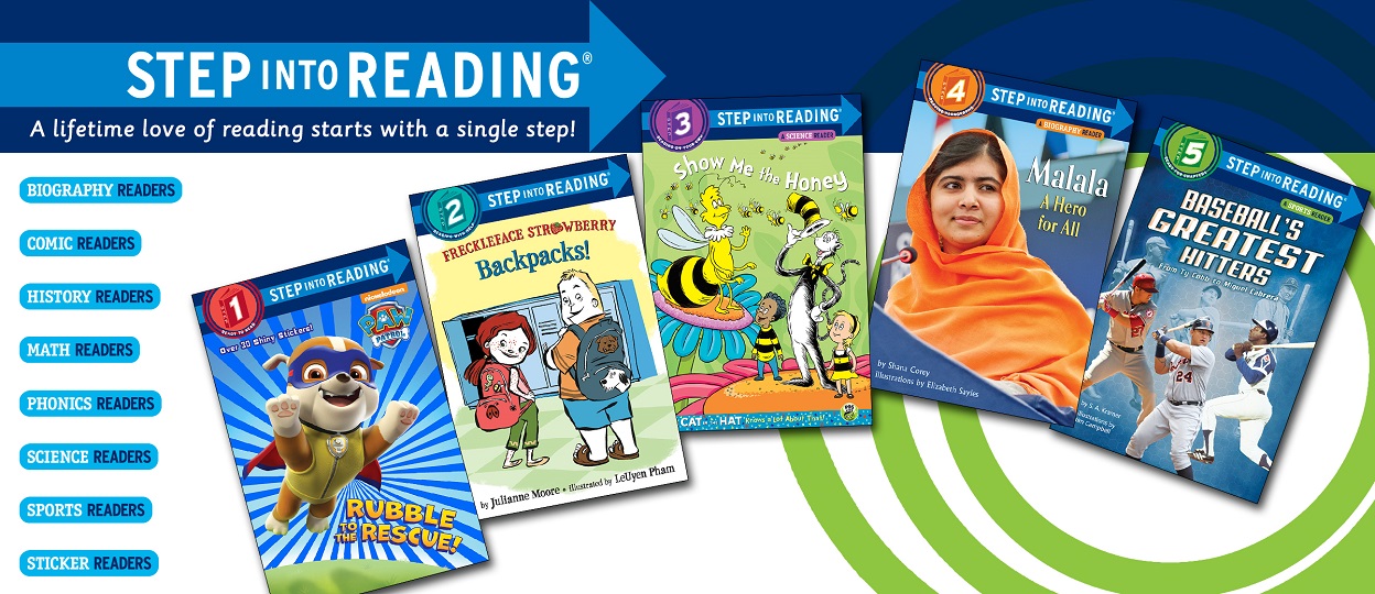 美国兰登分级阅读Step into Reading1-5册全(PDF+MP3音频+MP4视频)