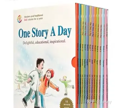 每天一个英语故事《One Story A Day》,365天英文绘本阅读计划来啦!
