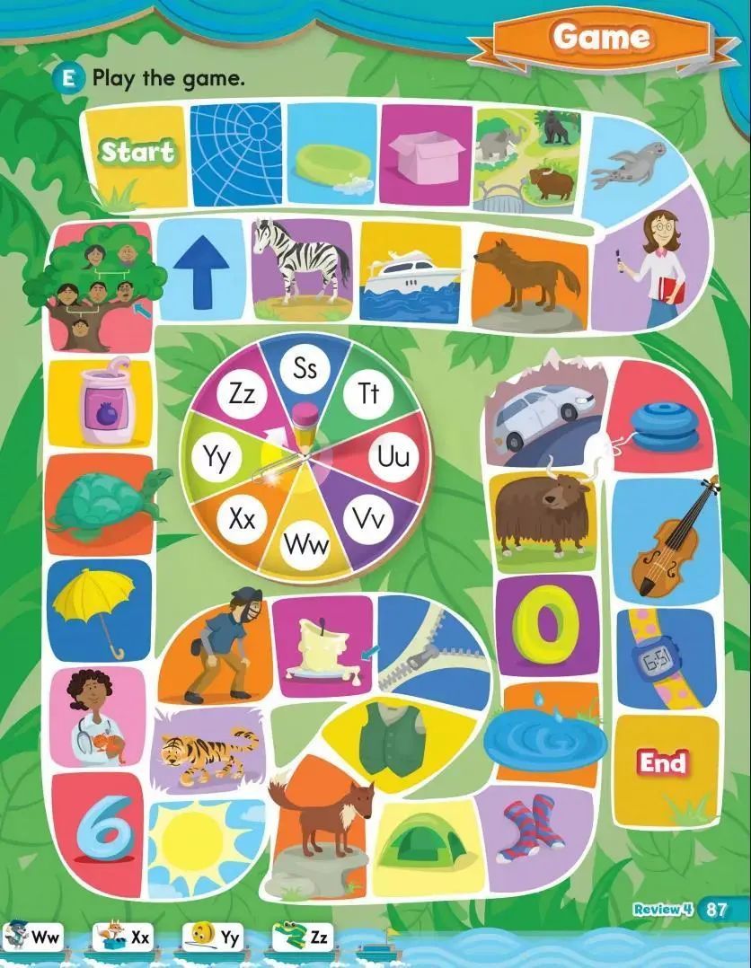 牛津自然拼读世界Oxford Phonics World电子白板+闪卡+PDF音频游戏(1-5册全套)
