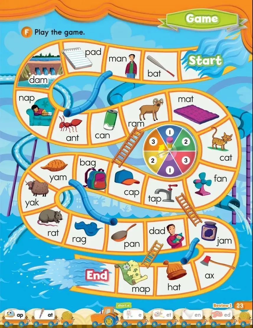 牛津自然拼读世界Oxford Phonics World电子白板+闪卡+PDF音频游戏(1-5册全套)