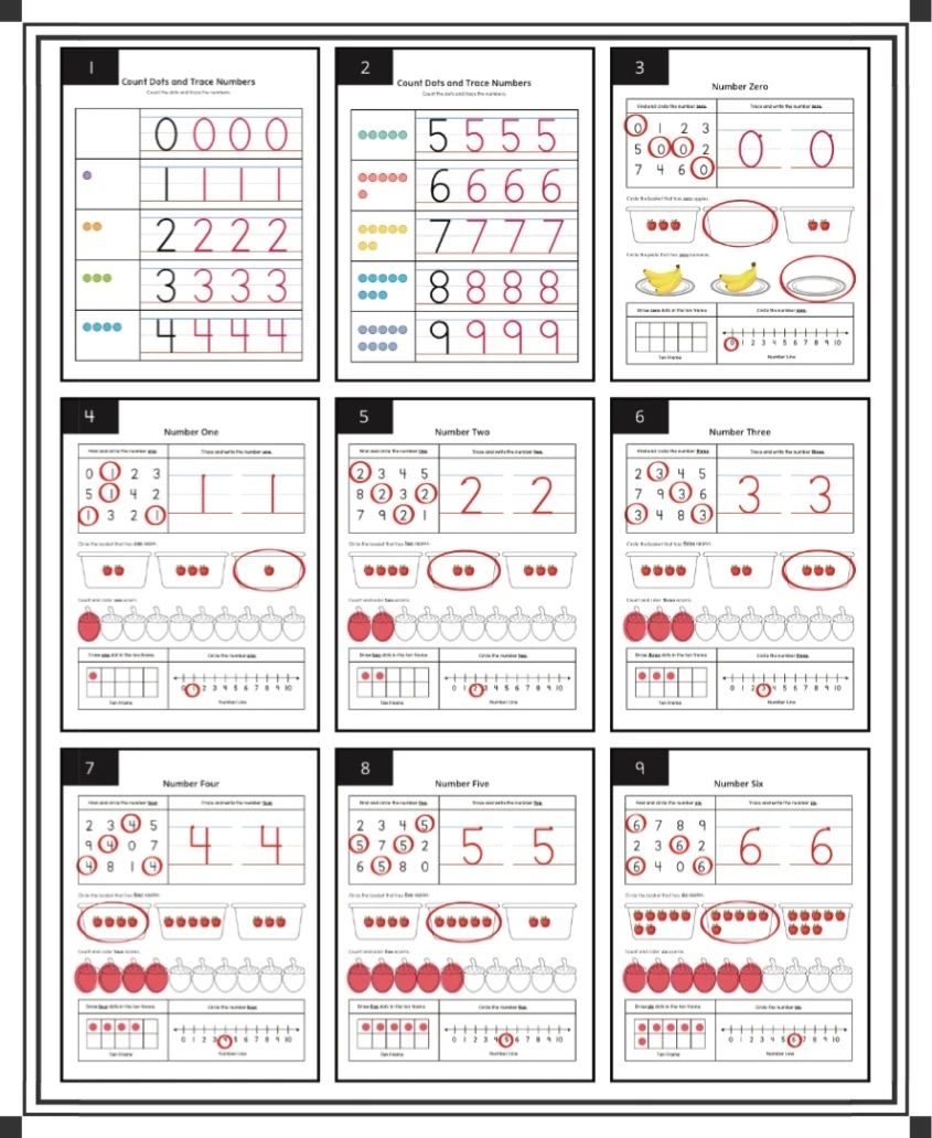 2-6岁必备MTS数学启蒙|幼小衔接数学-pdf 共1163页