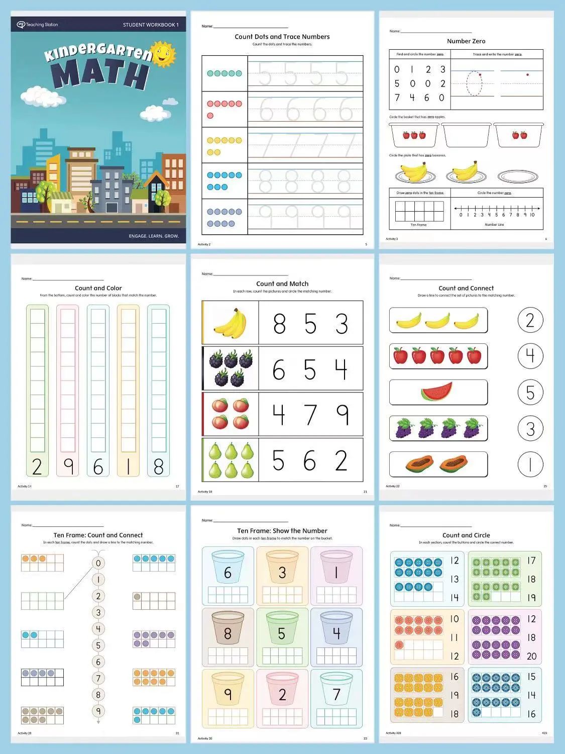 2-6岁必备MTS数学启蒙|幼小衔接数学-pdf 共1163页