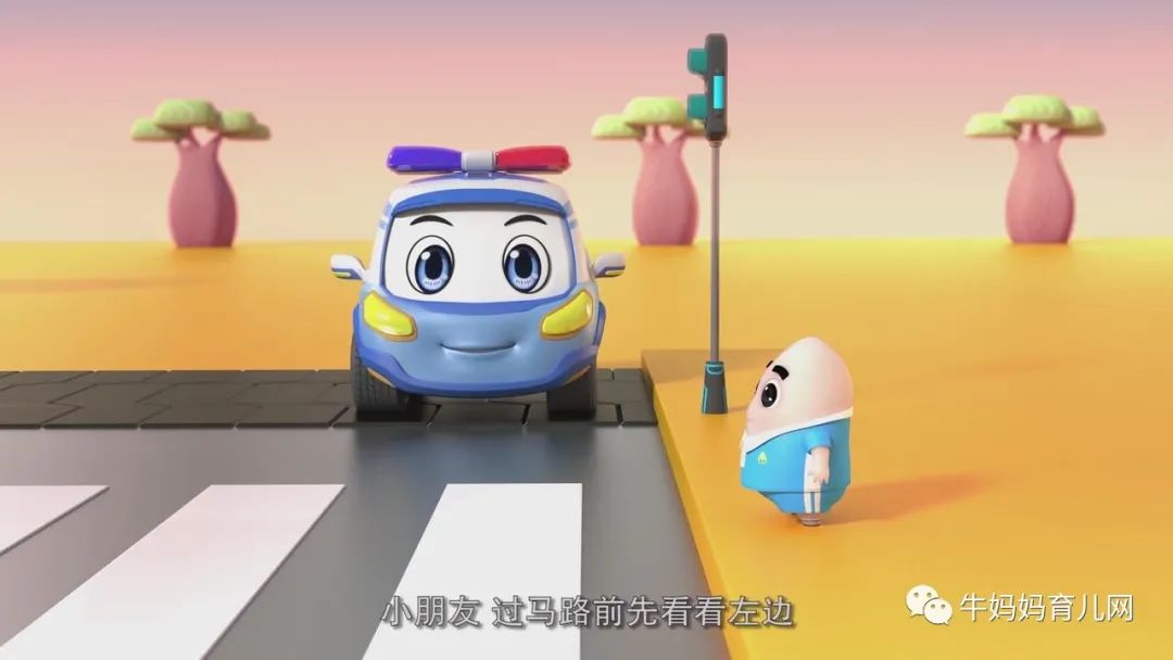 《警车小治》安全教育视频,摒除洗脑式的教育灌输行为