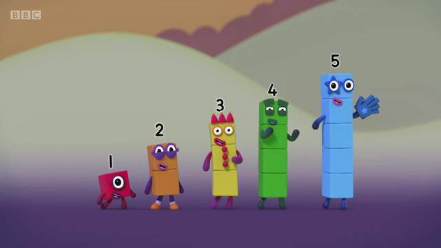 《Numberblocks》数字积木1到4季（英文字幕），动画设计趣味十足