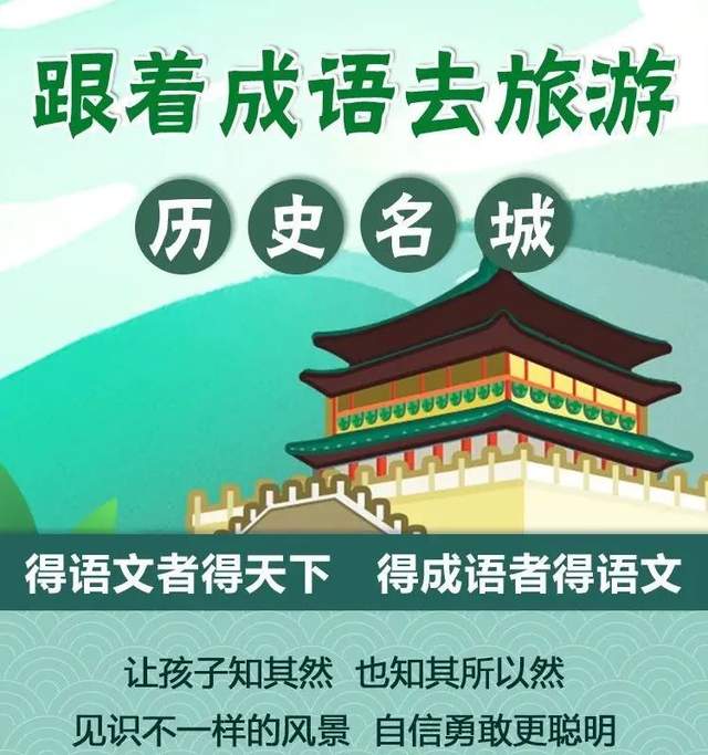 《跟着成语去旅行》全196集趣味动画视频,见识不一样的风景