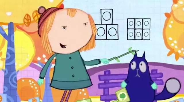 幼儿英语《佩格和小猫Peg+Cat》，磨耳朵，还是数学启蒙动画片