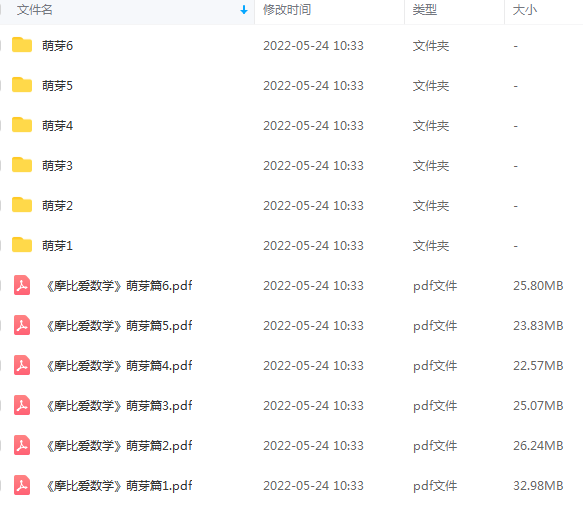 「摩比爱数学」超火的数学启蒙资料，全套PDF+视频