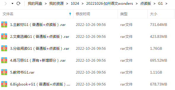 最新版！加州语文Wonders全套资源来了，含练习、PDF、音频等