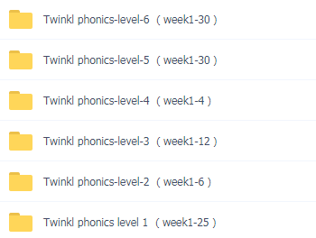 超人气Twinkl自然拼读付费资源《Twinkl Phonics》1-6级（PDF+PPT+单词卡+拓展资源）