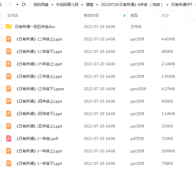 小学1-6年级《日有所诵》有声读物!听完语文成绩至少提高10分