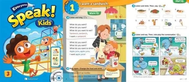 超实用中小学生学习口语的教材《Everyone, Speak! Kids》全三册(音频)