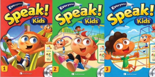 超实用中小学生学习口语的教材《Everyone, Speak! Kids》全三册(音频)