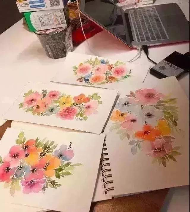 0基础水彩亲子课,跟着绘本画水彩,保护孩子的想象力