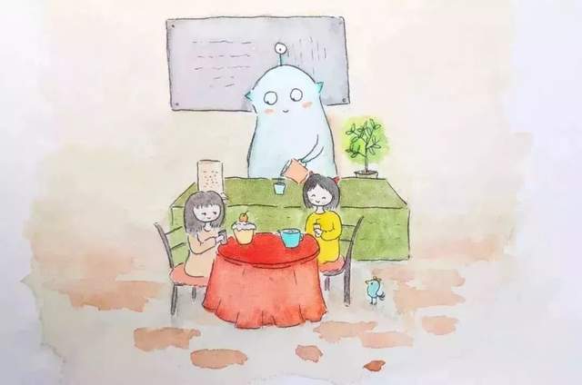 0基础水彩亲子课,跟着绘本画水彩,保护孩子的想象力