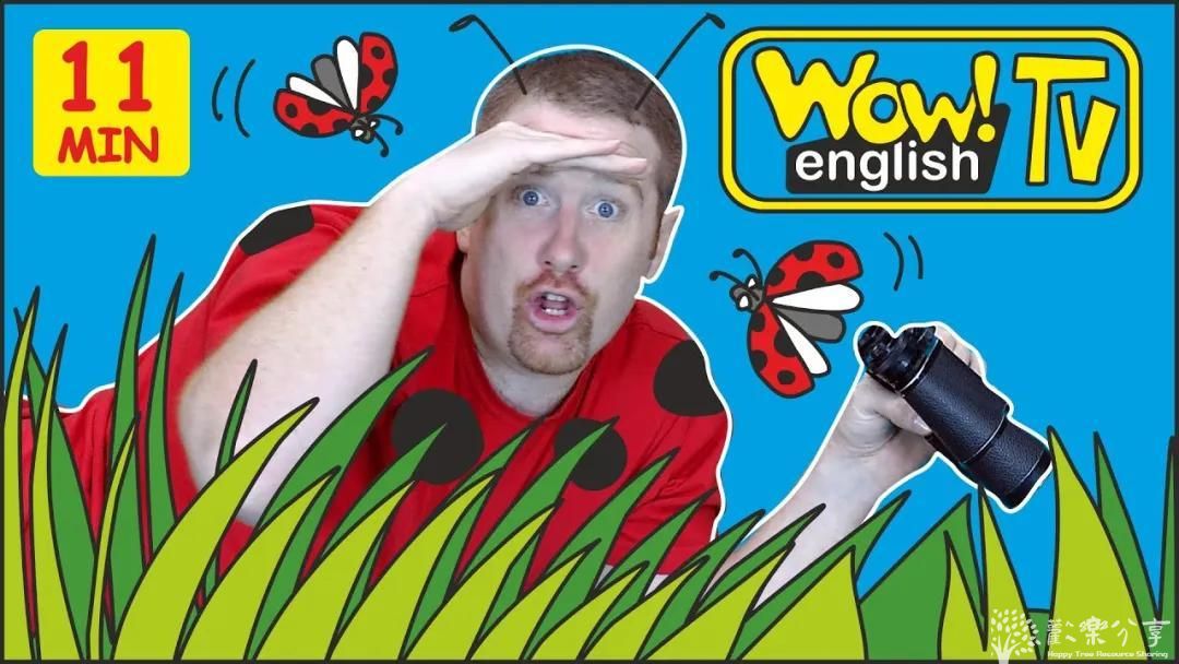 儿童英语学习课程《WOW English TV》1-9季高清，含字幕，共400多集，包含视频及音频等