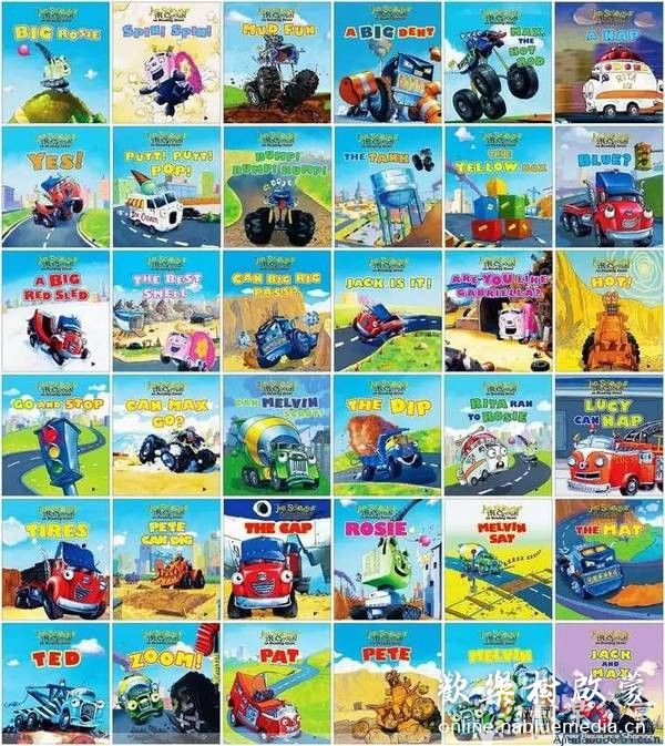 TruckTown汽车镇40集动画片及音频