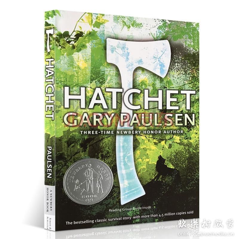 美国著名少年读物: 手斧男孩系列 Hatchet 合辑5册全套电子书+mp3